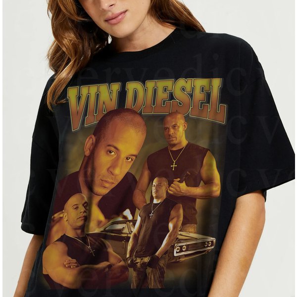 Vin Diesel Shirt - Vintage 90S Style Shirt-image