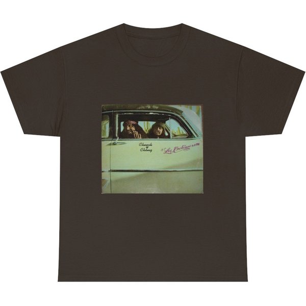 Cheech And Chong Los Cochinos Unisex Brown T Shirt-image