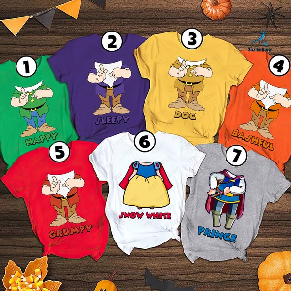 Seven Dwarfs Costume Shirts-image