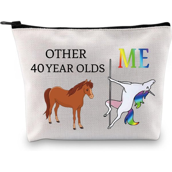 Makeup Bag Other 40 Year Olds Me Unicorn