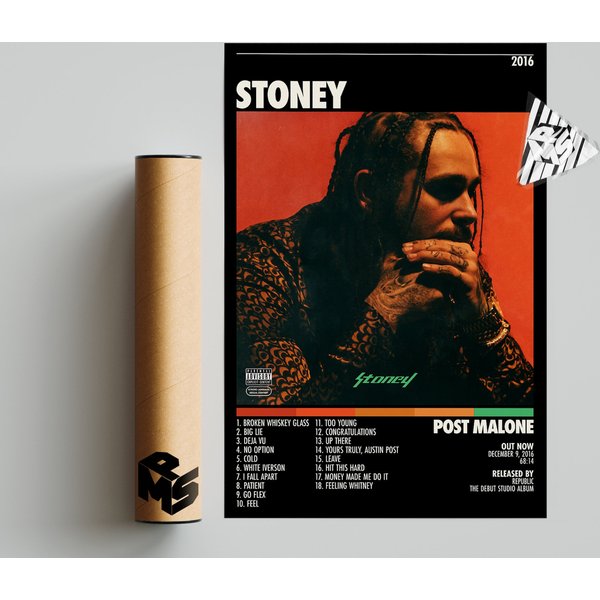 Post Malone Poster | Stoney Poster-image