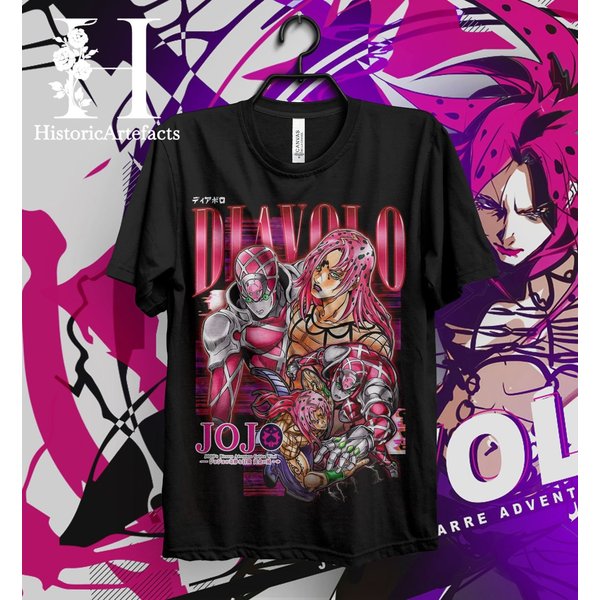 Vintage Diavolo Jojo's Bizzare Adventure T-Shirt-image