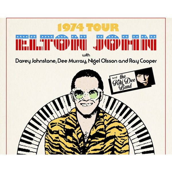 Elton John Concert Poster-image