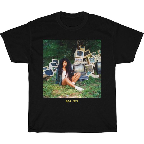 Sza Ctrl Shirt Vintage Unisex Cotton T-Shirt-image