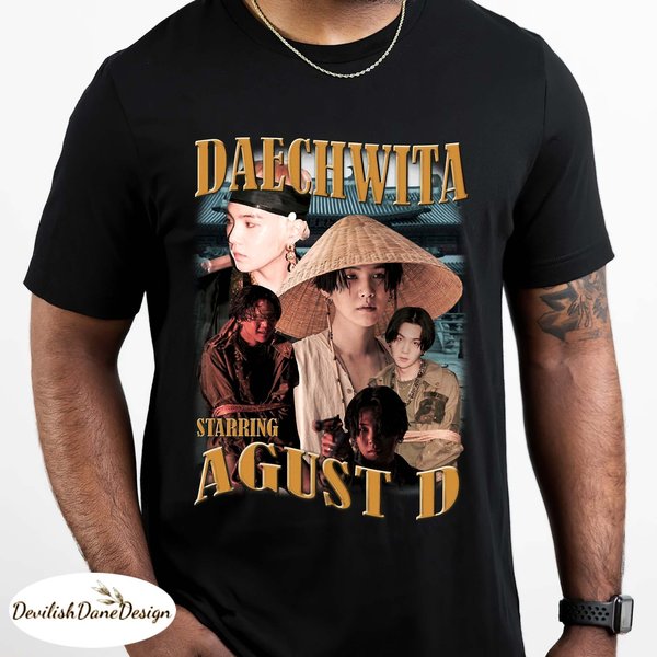 Daechtiwa Agust D Bts Suga Min Yoongi Bangtan T Shirt-image