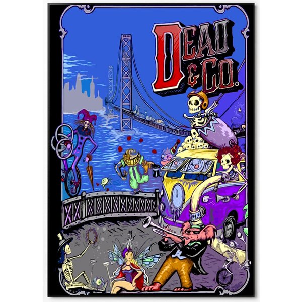 Dead And Co Tour Poster - Summer 2022-image
