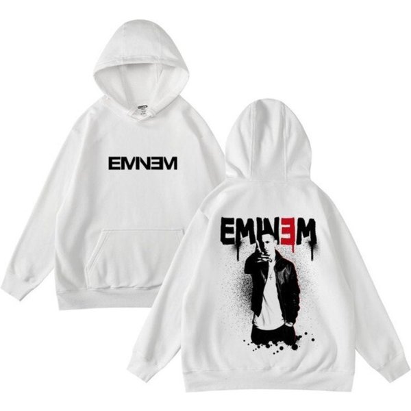 Eminem Hoodie, Eminem Pullover Rapper Hoodie-image