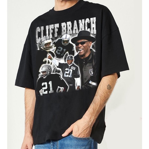 Cliff Branch Vintage T Shirt, Cliff Branch Vintage Shirt-image