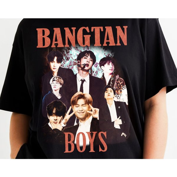 Bangtan Boys Shirt, Bangtan Boys Group Members-image