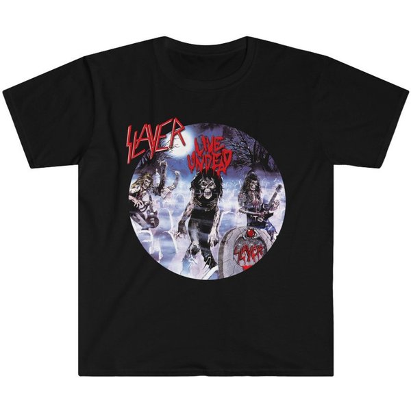 Slayer "Live Undead" 1984 T-Shirt-image