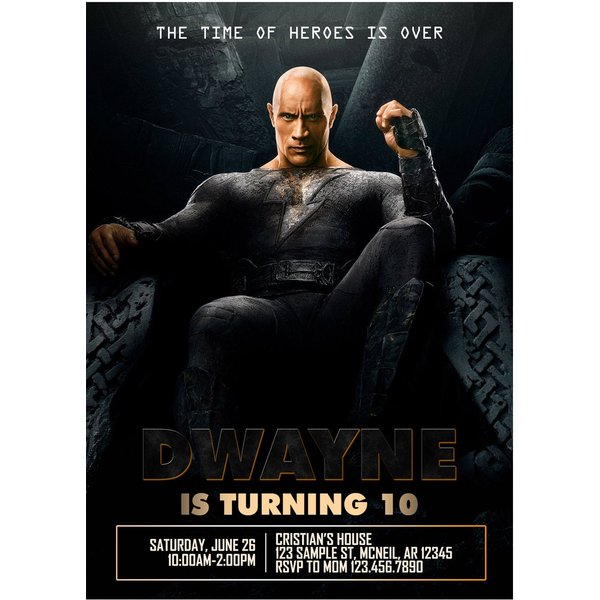 Black Adam Poster-image