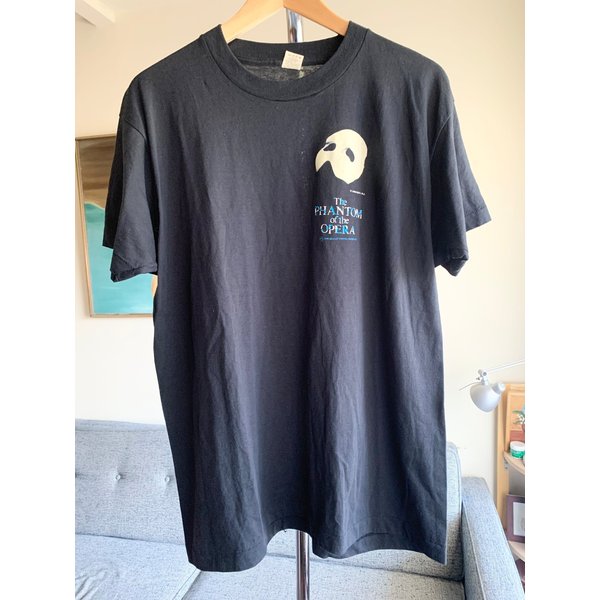 Vintage 1986 Phantom Of The Opera "Glow In The Dark" Graphic T-Shirt-image