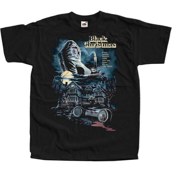 Black Christmas V1 Horror Poster T-Shirt-image