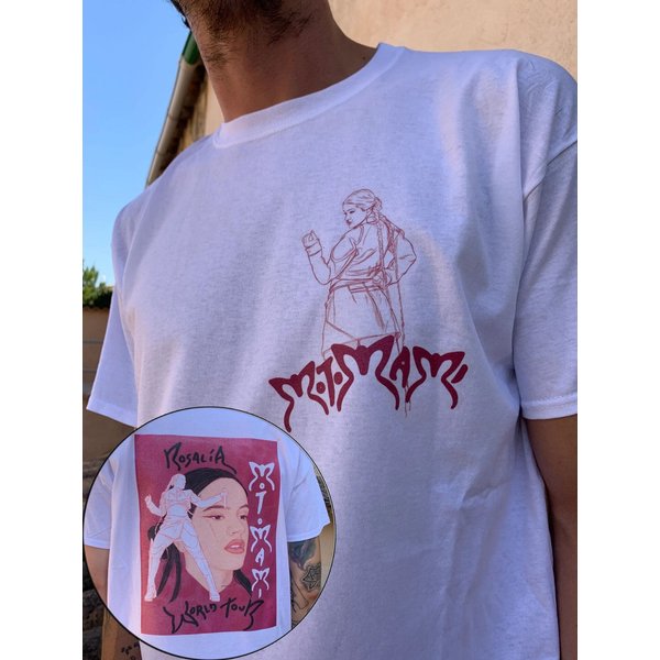 Motomami Tour Rosalia Concert Vintage Graphic Shirt-image
