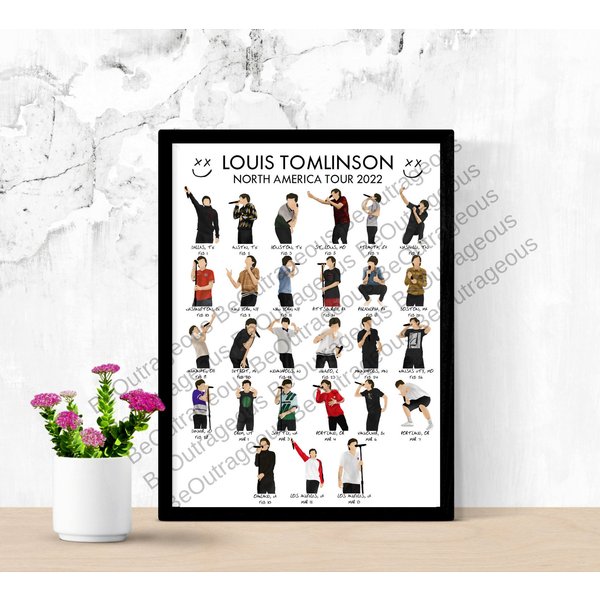 Louis Tomlinson World Tour North America 2022 Poster-image