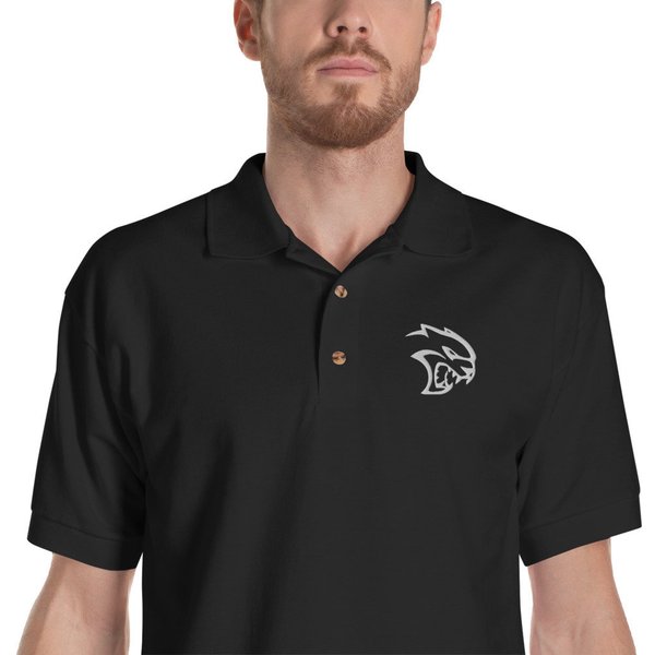 Hellcat Embroidered Polo Shirt-image