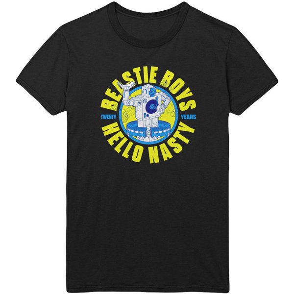 Beastie Boys Unisex: Hello Nasty 20 Years T-Shirt-image