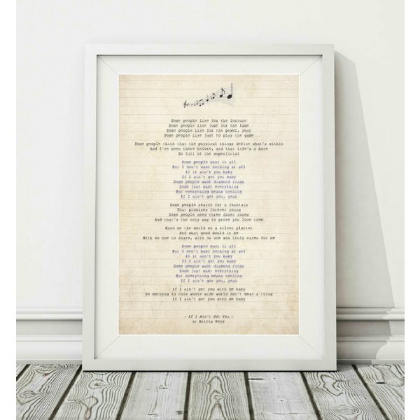 Alicia Keys - If I Ain't Got You Poster-image
