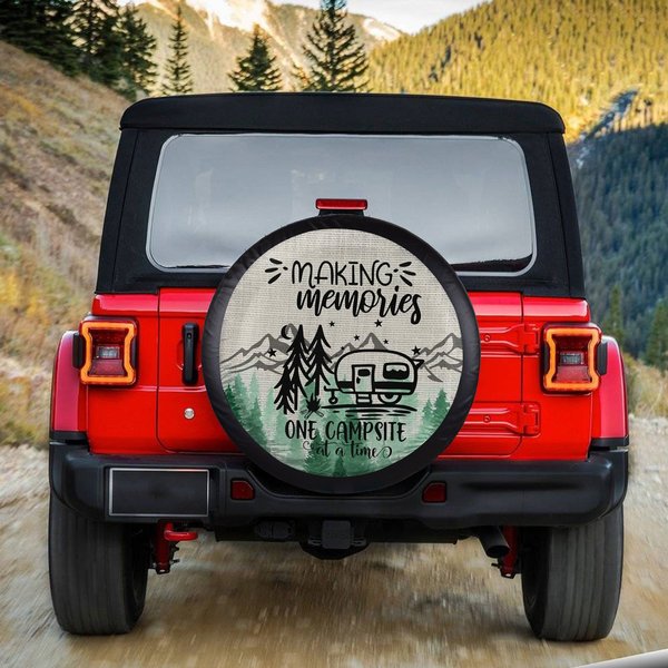 Making Memories One Campsite At A Time Spare Tire Cover-image