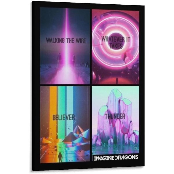 Imagine Dragons Poster, Bedroom Decor-image
