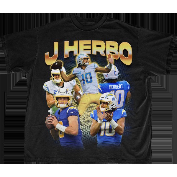 Justin Herbert Football Player T Shirt-image