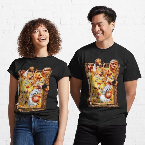 Russell Westbrook #0 Basketball Classic T-Shirt-image