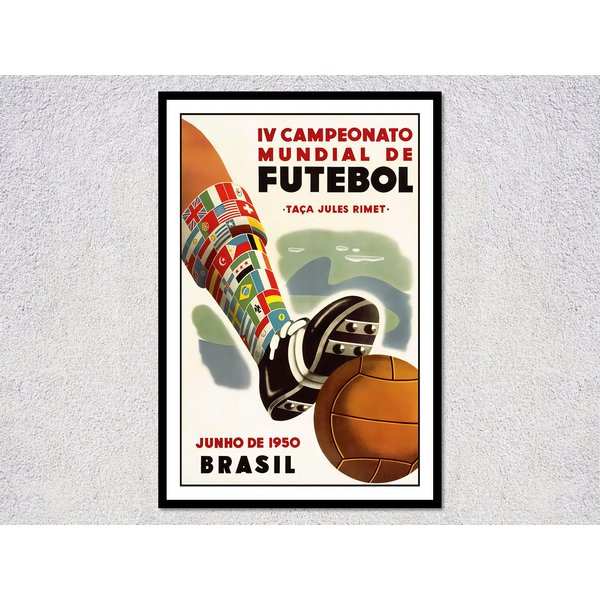World Cup 1950 Brazil | Poster-image