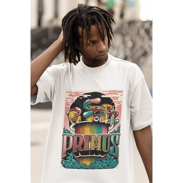 Primus Color Rainbow Tour - Vintage Primus Shirt-image