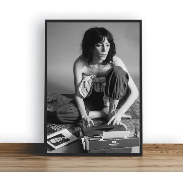 Patti Smith Poster, Music Poster Painting Art Wall Canvas-image