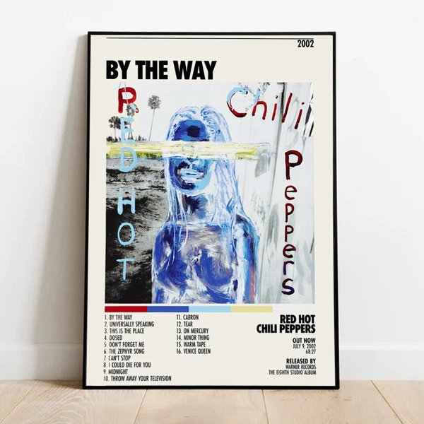 Red Hot Chili Peppers Poster, Red Hot Chili Peppers World Tour 2022 Poster, Rhcp Poster-image