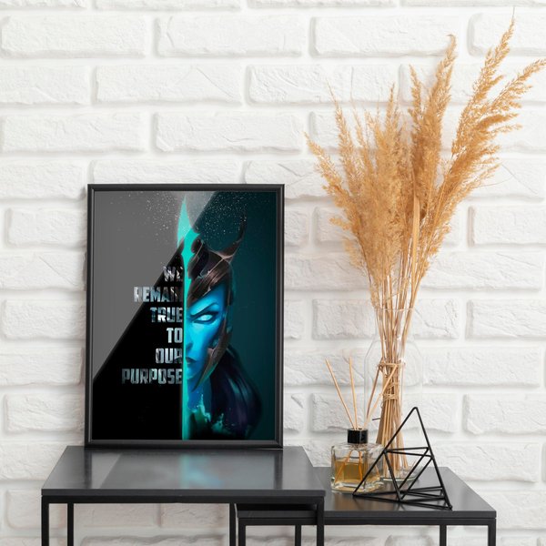Kalista League Of Legends Lol Kalista Poster-image