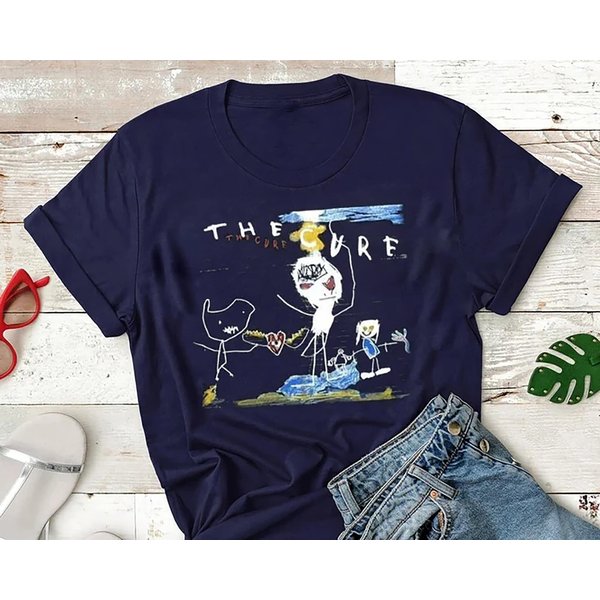 Band Music,The Cure Vintage T-Shirt-image