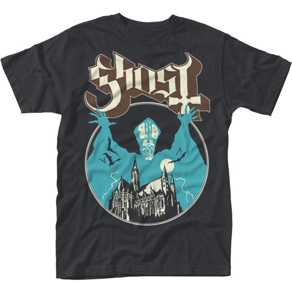 Ghost Opus Eponymous Meliora Prequelle Popestar Official T Shirt-image