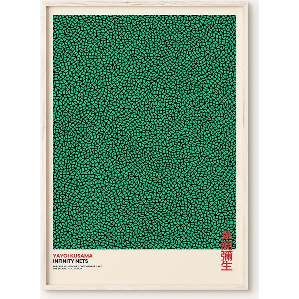 Yayoi Kusama Poster, Yayoi Kusama Print, Exhibition Poster-image