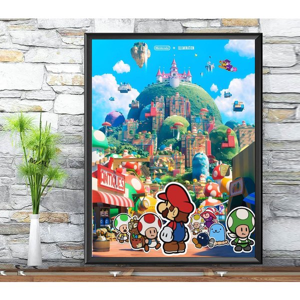 The Mario Movie Poster, Super Mario Bros 2022 Movie Poster-image
