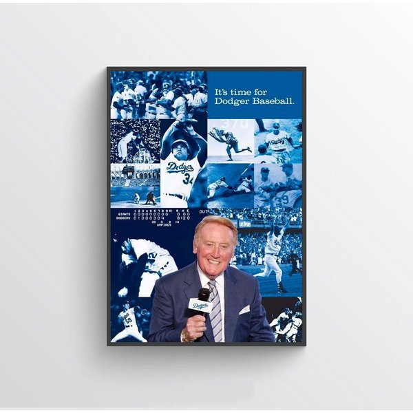 Rip Vin Scully Premium Matte Vertical Posters-image