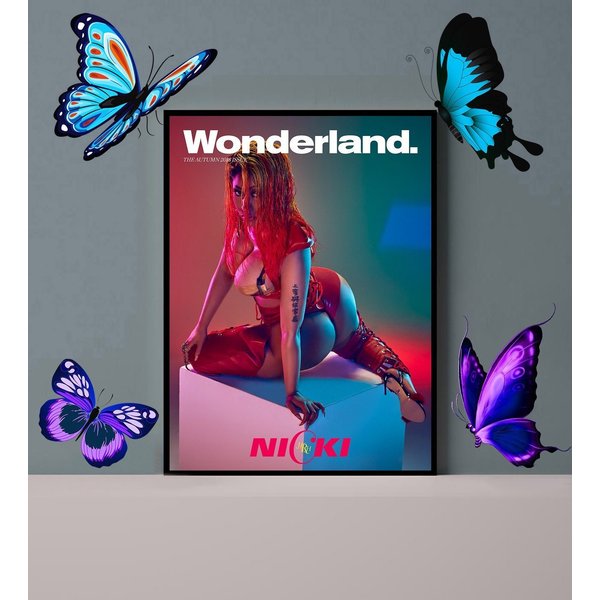 Nicki Minaj Magazine Cover Premium Matte Vertical Posters