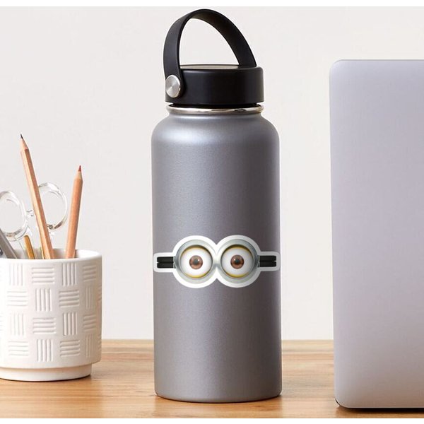 Minion Style Eyes Sticker-image