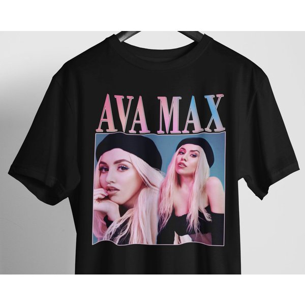Ava Max Singer Vintage Inspired T Shirt-image