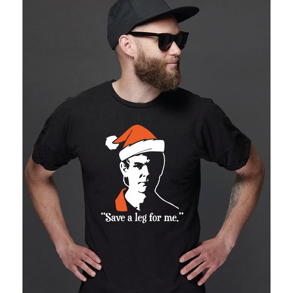 Jeffrey Dahmer Save A Leg For Me Christmas T-Shirt-image