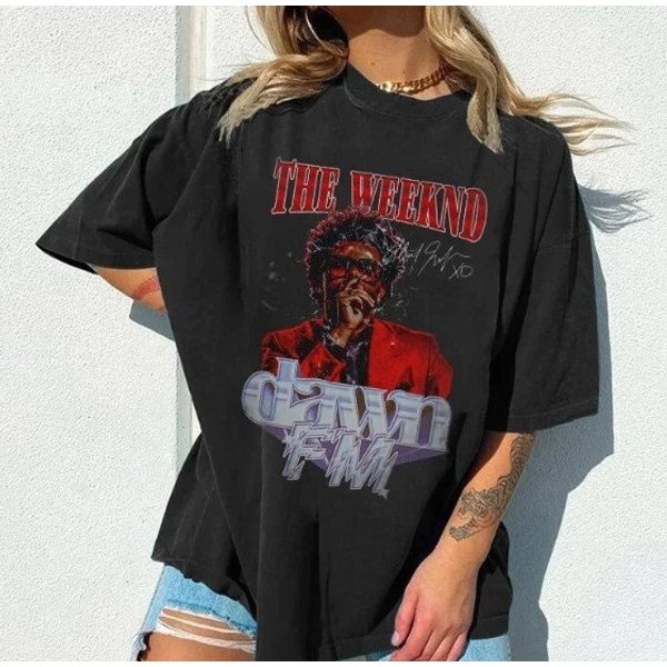 The Weeknd Vintage T-Shirt / Sweatshirt, After Hours Til Dawn Tour Concert 2022 T-Shirt-image