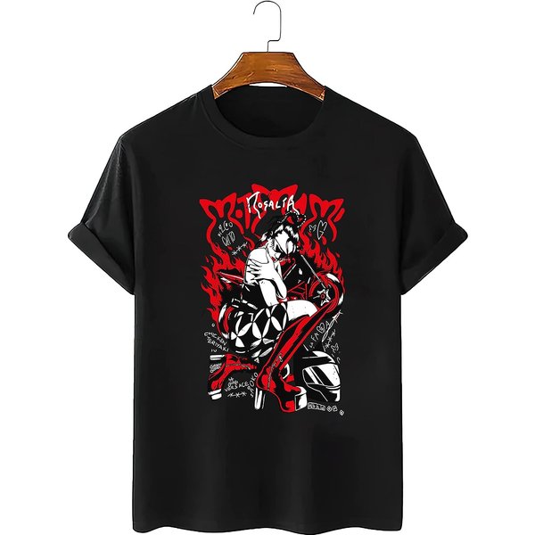Motomami Rosalia Concert Graphic Shirt, Vintage Rosalia Motomami World Tour 2022 Shirt-image