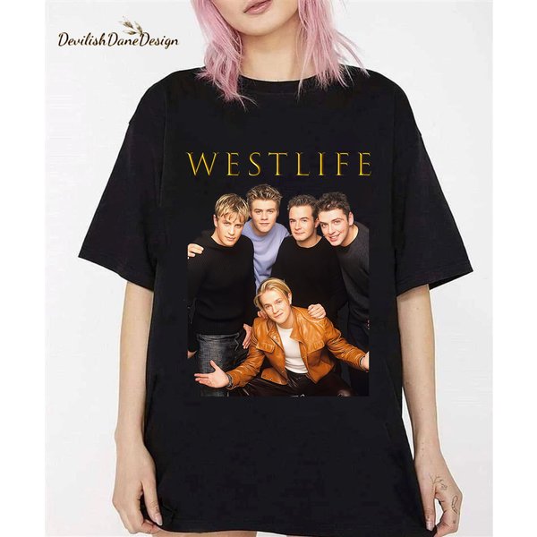 Westlife The Wild Dreams Tour T Shirt-image