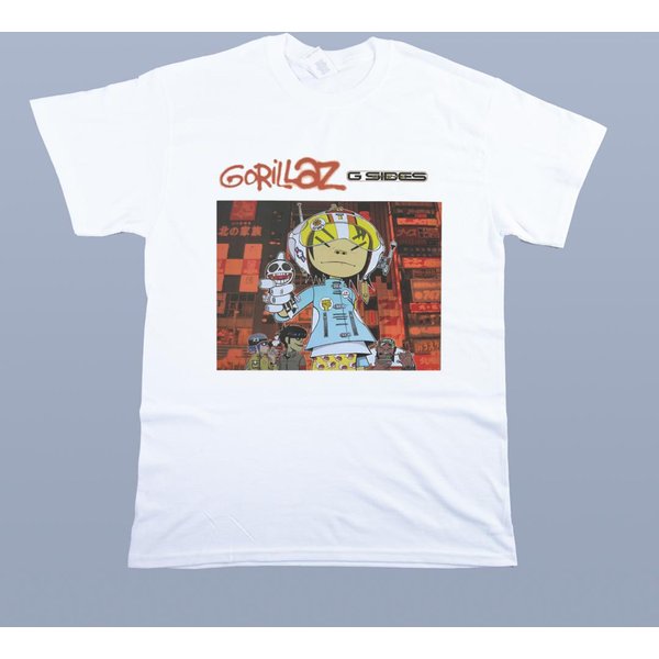 Vintage Style T-Shirt For "Gorillaz G-Sides T-Shirt-image