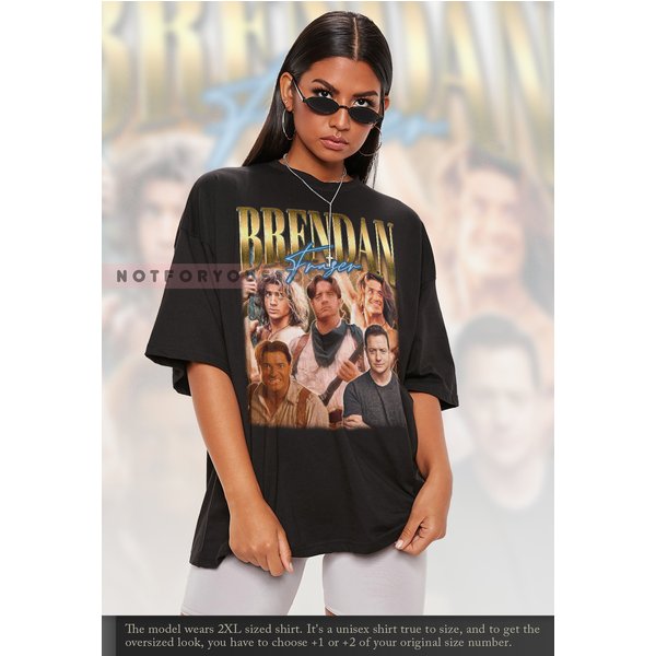 Brendan Fraser Uncharted Fan Tee-image