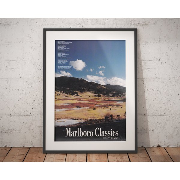 Vintage Marlboro Premium Matte Vertical Posters-image