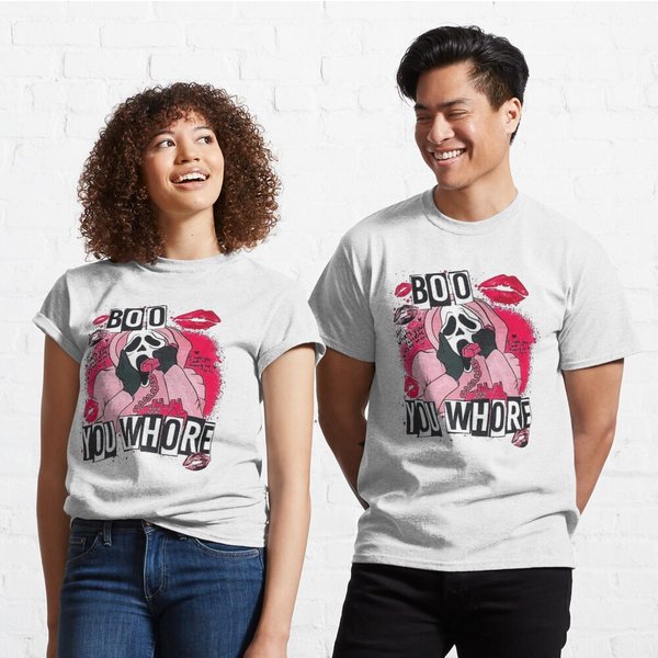 Halloween Ghost Face T-Shirt-image