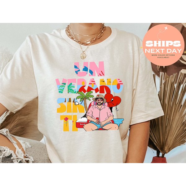 Bad Bunny Un Verano Sin Ti Tshirt, Bad Bunny Tour-image