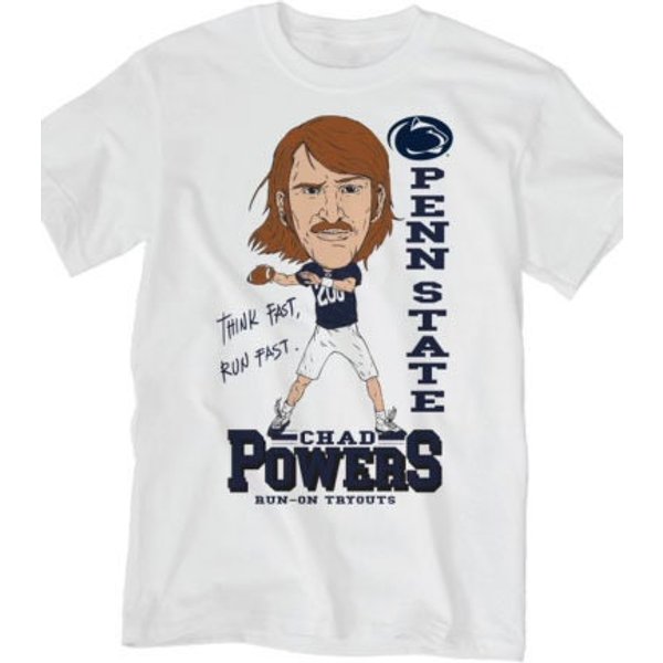 Chad Powers Shirt, Think Fast Run Fast Shirt, Penn State Football T-Shirts-image