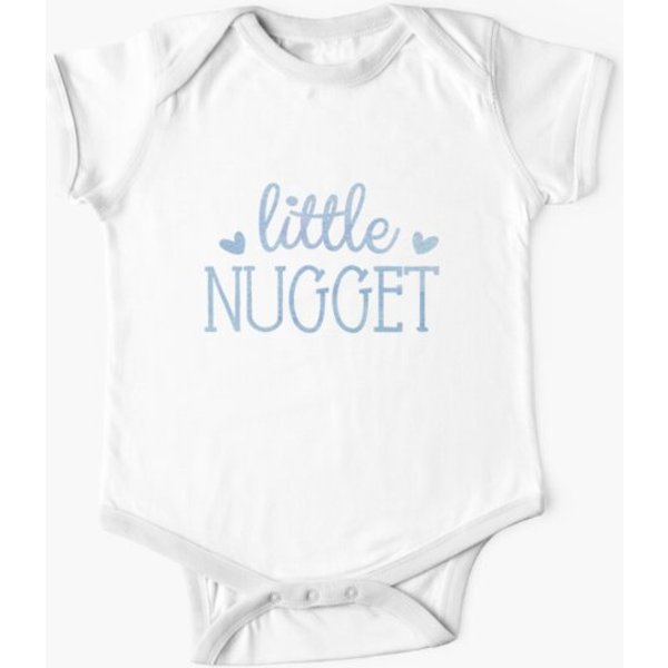 Little Nugget - Blue Onesie